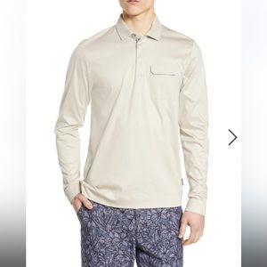 Ted Baker London Python Slim Fit Polo Sz 4